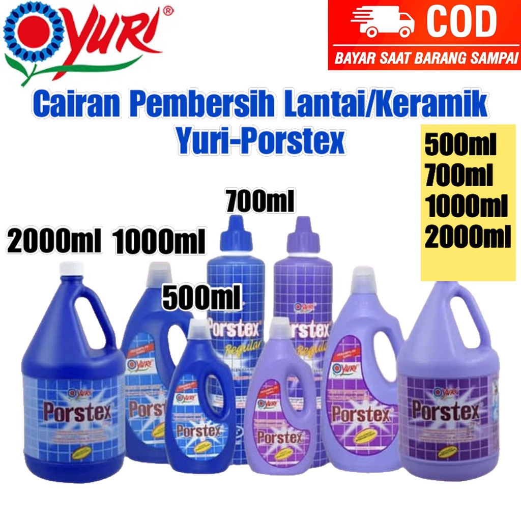 Porstex cairan pembersih kamar mandi - Pembersih lantai keramik