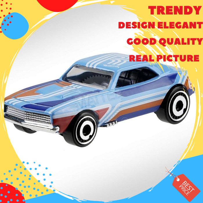 Hot Wheels 67 Camaro Treasure Hunt BNIB Die CAST Mobilan Mainan Anak SS109