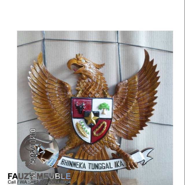 Garuda Pancasila, Ukiran Garuda Pancasila