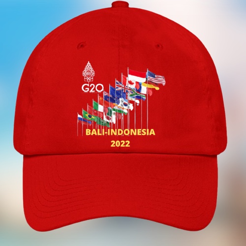 Topi Jaring Jala Hat Trucker KTT G20 BALI INDONESIA 2022