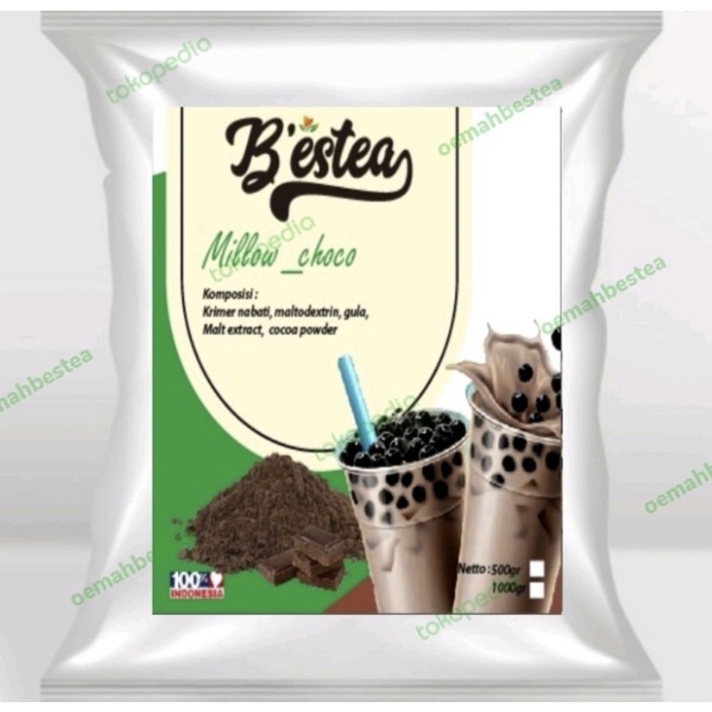 Bubuk minuman Rasa Millow Choco Reguler 1 Kg Powder Drink