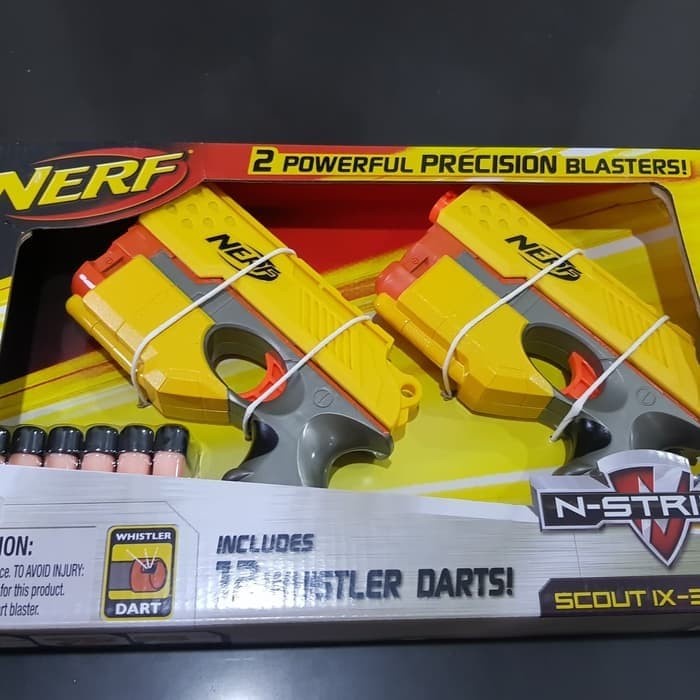 NERF GUN HASBRO N STRIKE SCOUT XI-3 DUAL PRECISION BLASTER