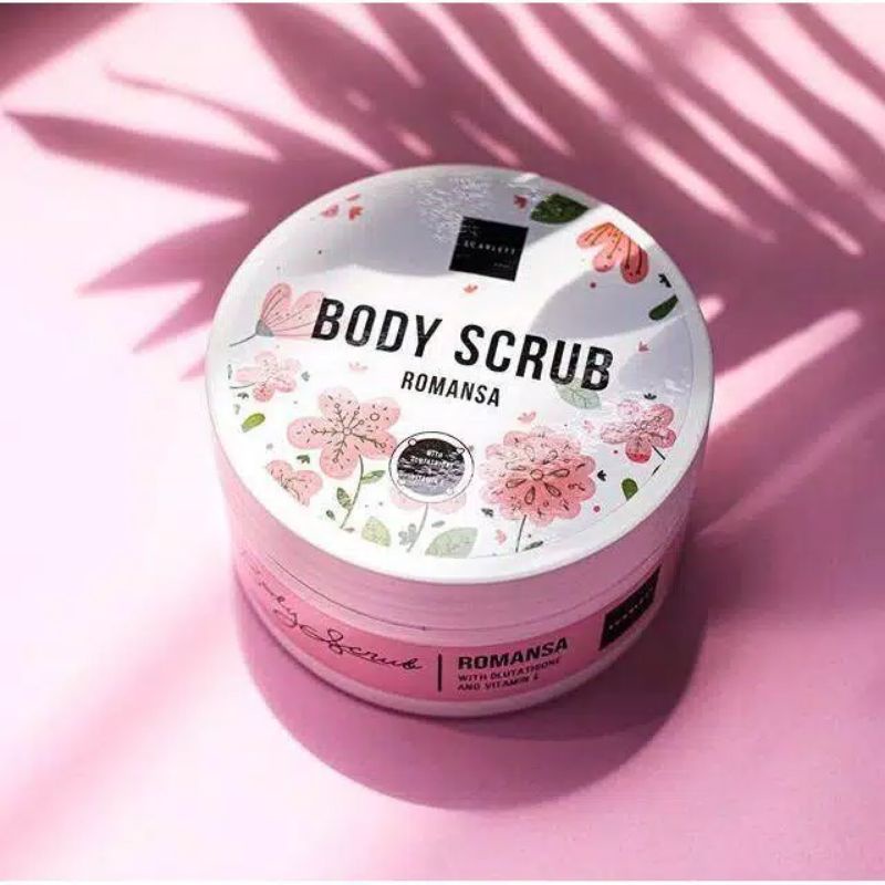 BODY SCRUB SCARLETT | Scarlett Whitening Body Scrub Original 100%