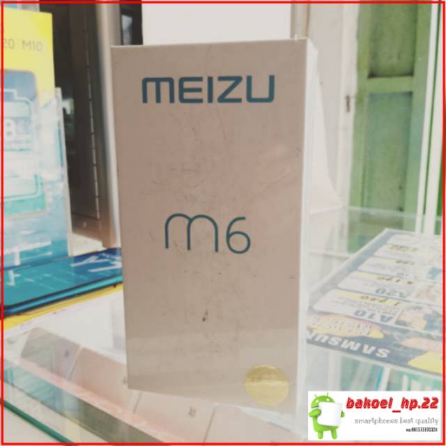 MEIZU M6 RAM 2GB ROM 16GB GARANSI RESMI 1 TAHUN