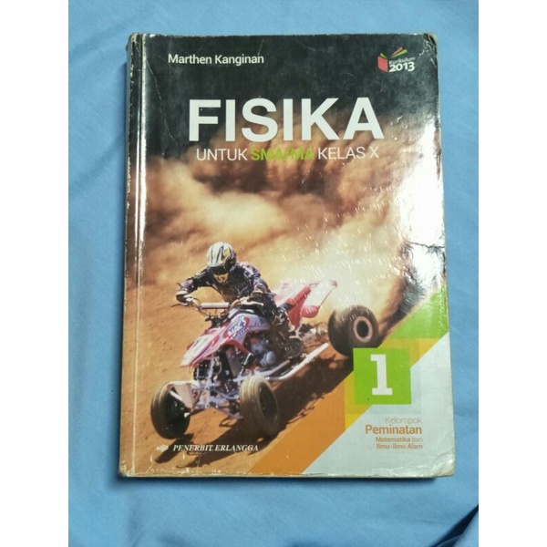 

PRELOVED BUKU FISIKA KELAS 10 SMA PENERBIT ERLANGGA