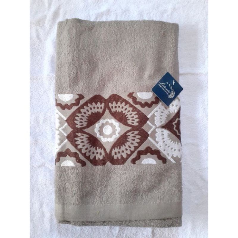 Bundara.id Pr-709 Sangat meresap Size JUMBO 90x150 Handuk mandi dewasa by LETONIA