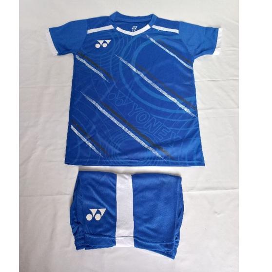 Bagus Dipakai.. kaos badminton anak baju bulutangkis anak terbaru setelan bulutangkis anak remaja SD