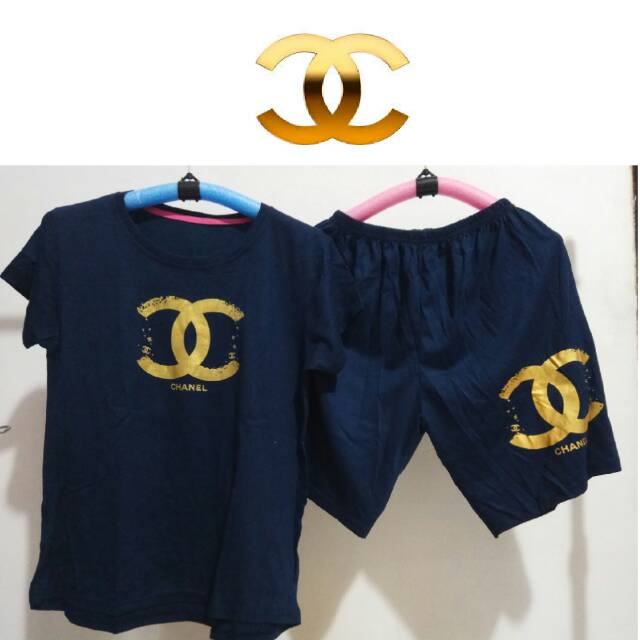 Piyama hotpant CHANEL