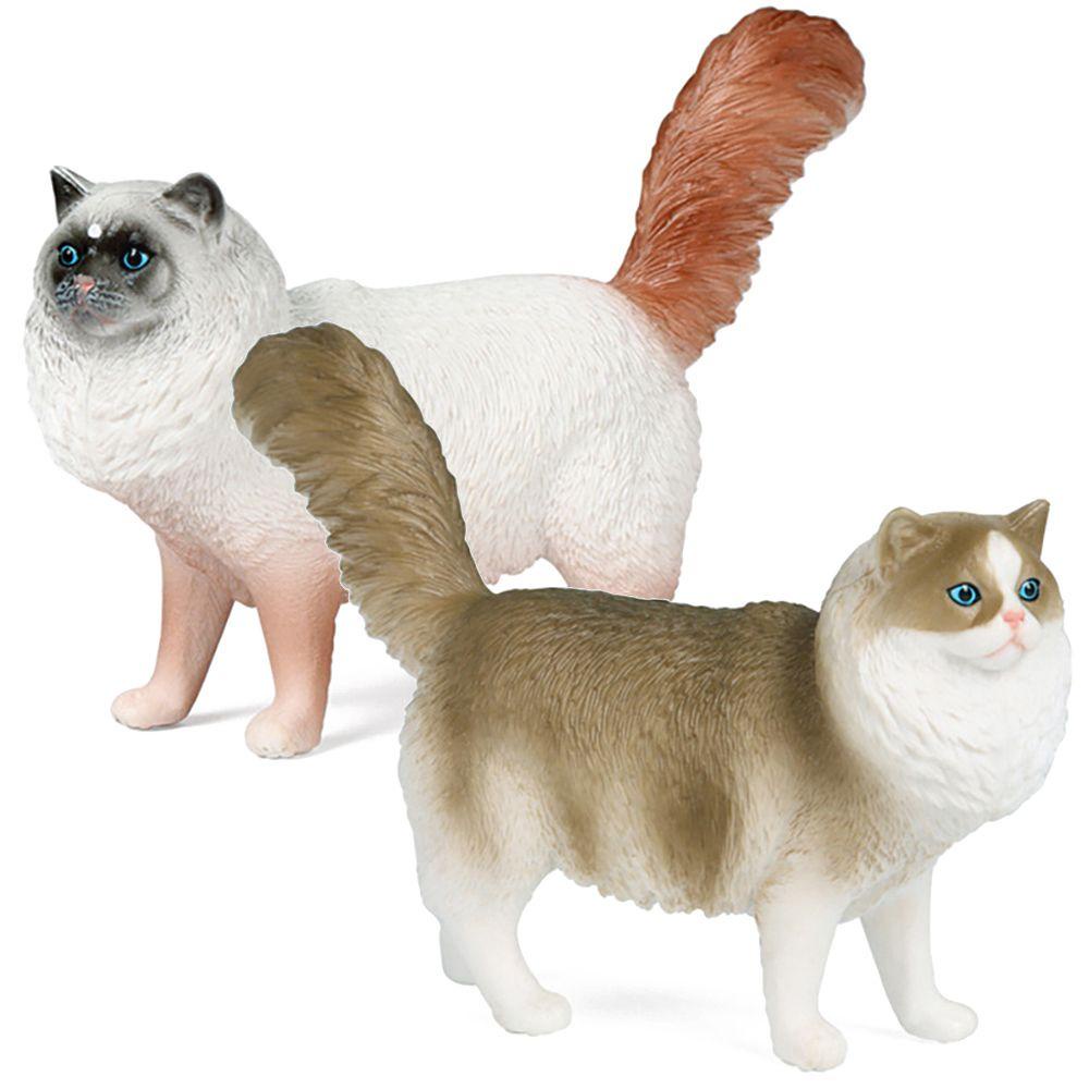 R-flower Mainan Edukasi Boneka Ragdoll Seperti Asli Untuk Anak Perempuan / Laki-Laki