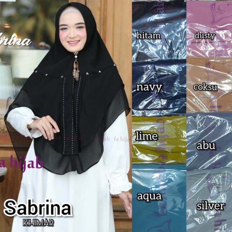 Khimar Sabrina ori Fahijab
