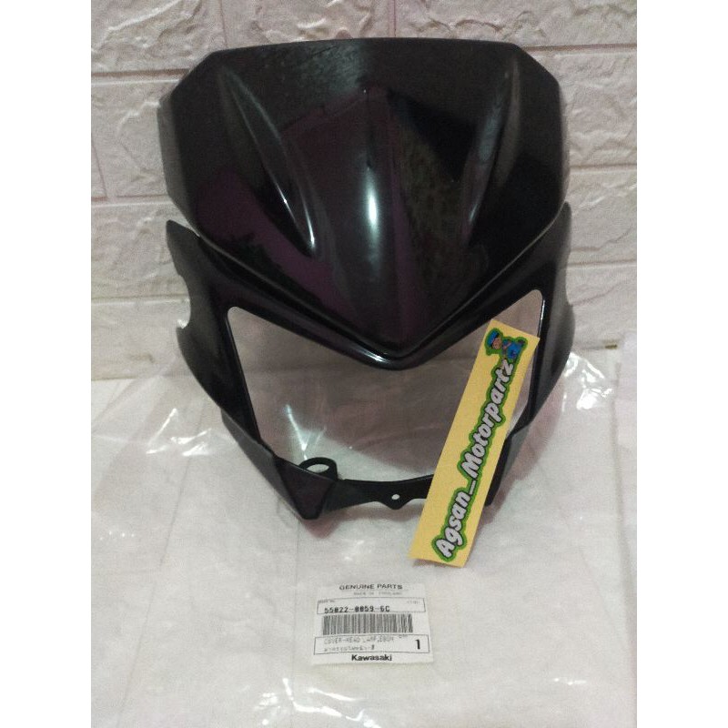 Batok KLX 150 L S  hitam original Kawasaki