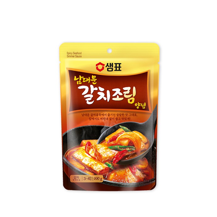 Sempio Namdaemun Seafood Spicy Simmer Sauce - saus pedas seafood Korea