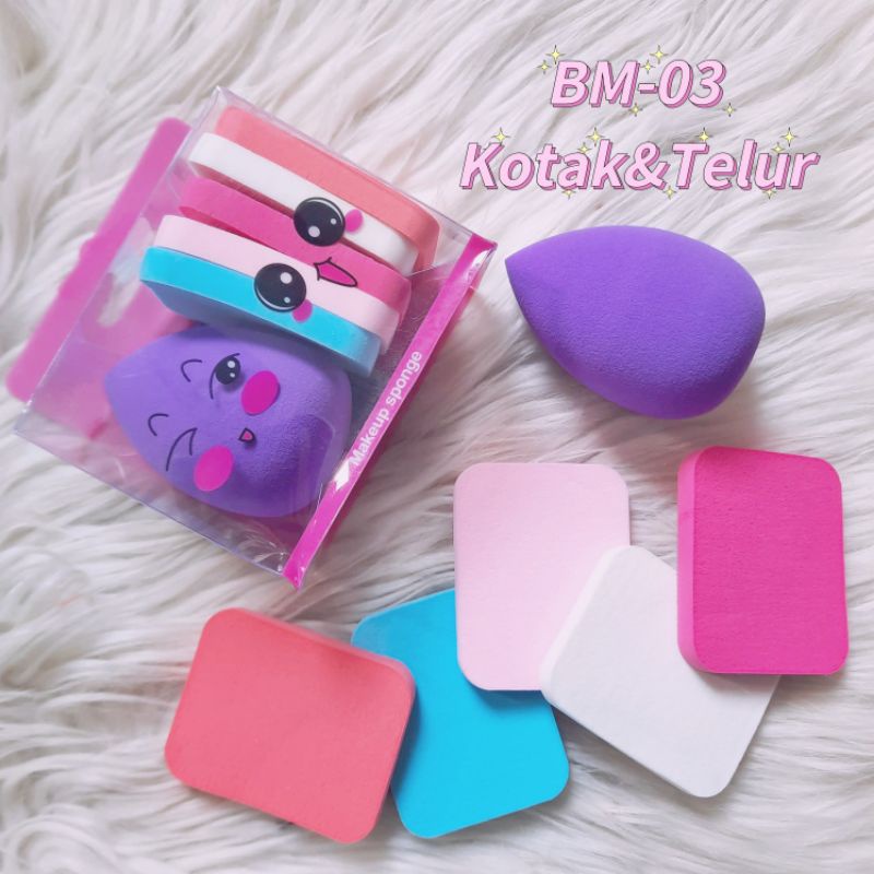 PROMO!!!SPOONS BEDAK/BEAUTY BLENDER AOYASIYUE KEMASAN MIKA