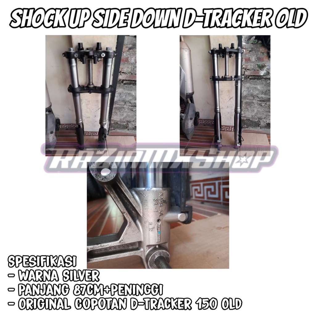 USD DTRACKER OLD ORIGINAL COPOTAN PNP KLX TRAIL SUPERMOTO KAWASAKI