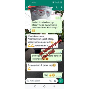 

TESTIMONI KOPI HALAL PERKASA