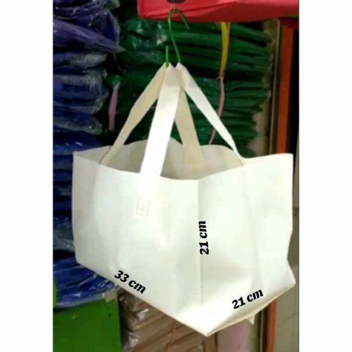 

✨ BISA COD ✨ TAS SPUNBOND UNTUK BROWNIES 33x21 SUPER MURAH TEBAL