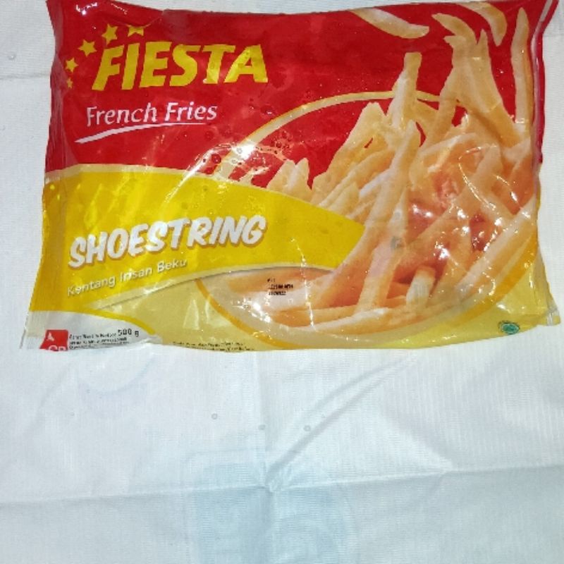 

FIESTA SHOESTRING KENTANG GORENG 500 GRAM