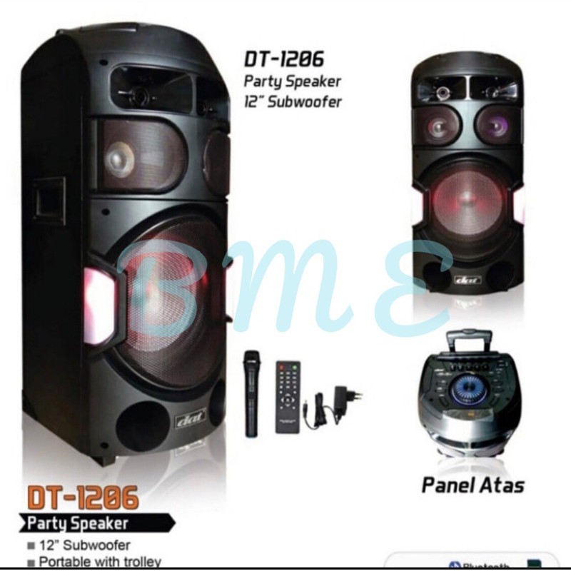 Portable Meeting Wireless DAT DT1206 DAT DT 1206 12 Inch Original