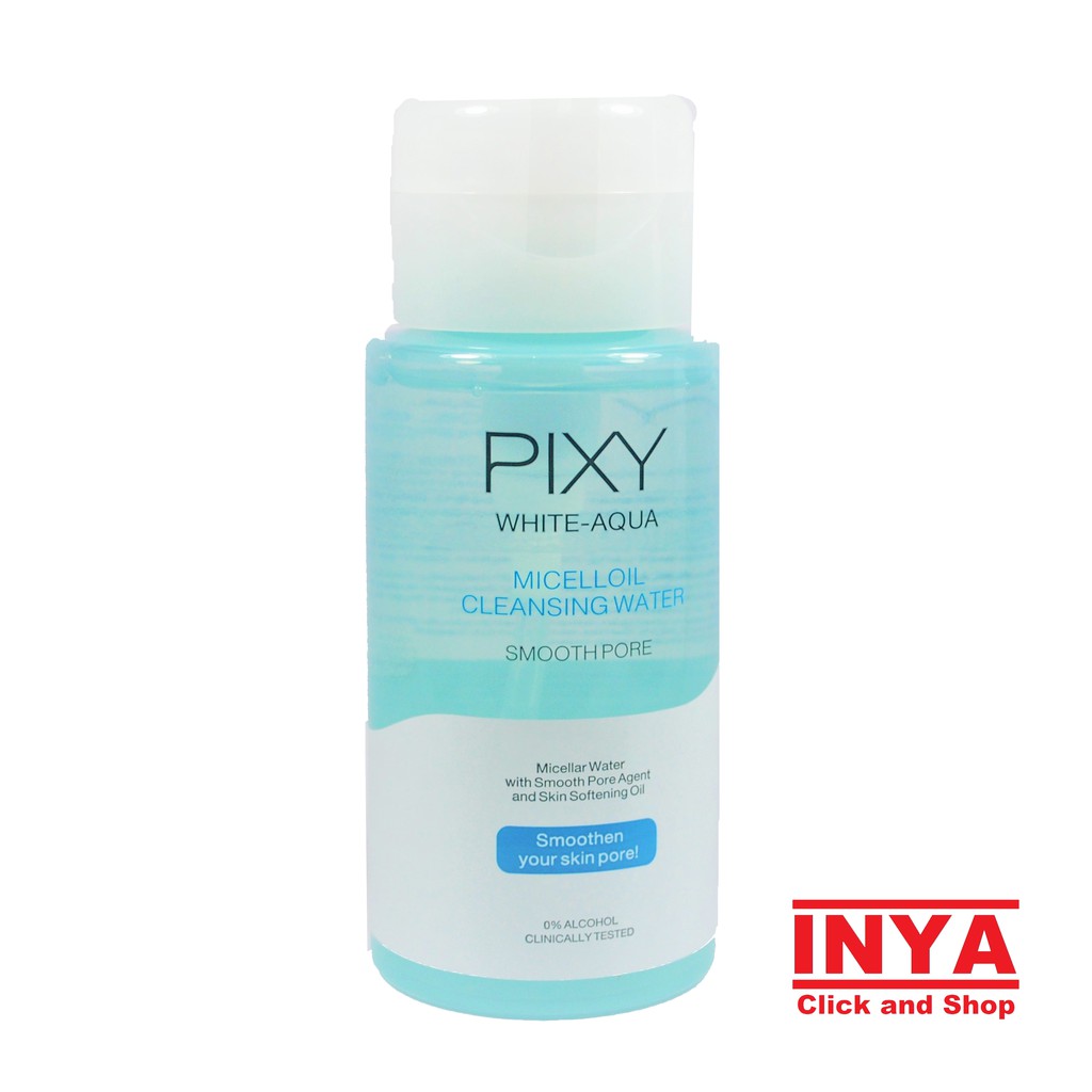 PIXY WHITE AQUA MICELL OIL CLEANSING WATER SMOOTH PORE 200ml - Micellar Water