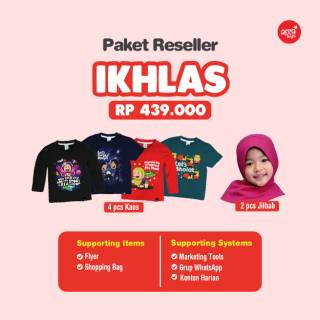 PROMO AFRAKIDS PAKET RESELLER  Baju  Kaos Bayi  Anak Muslim  