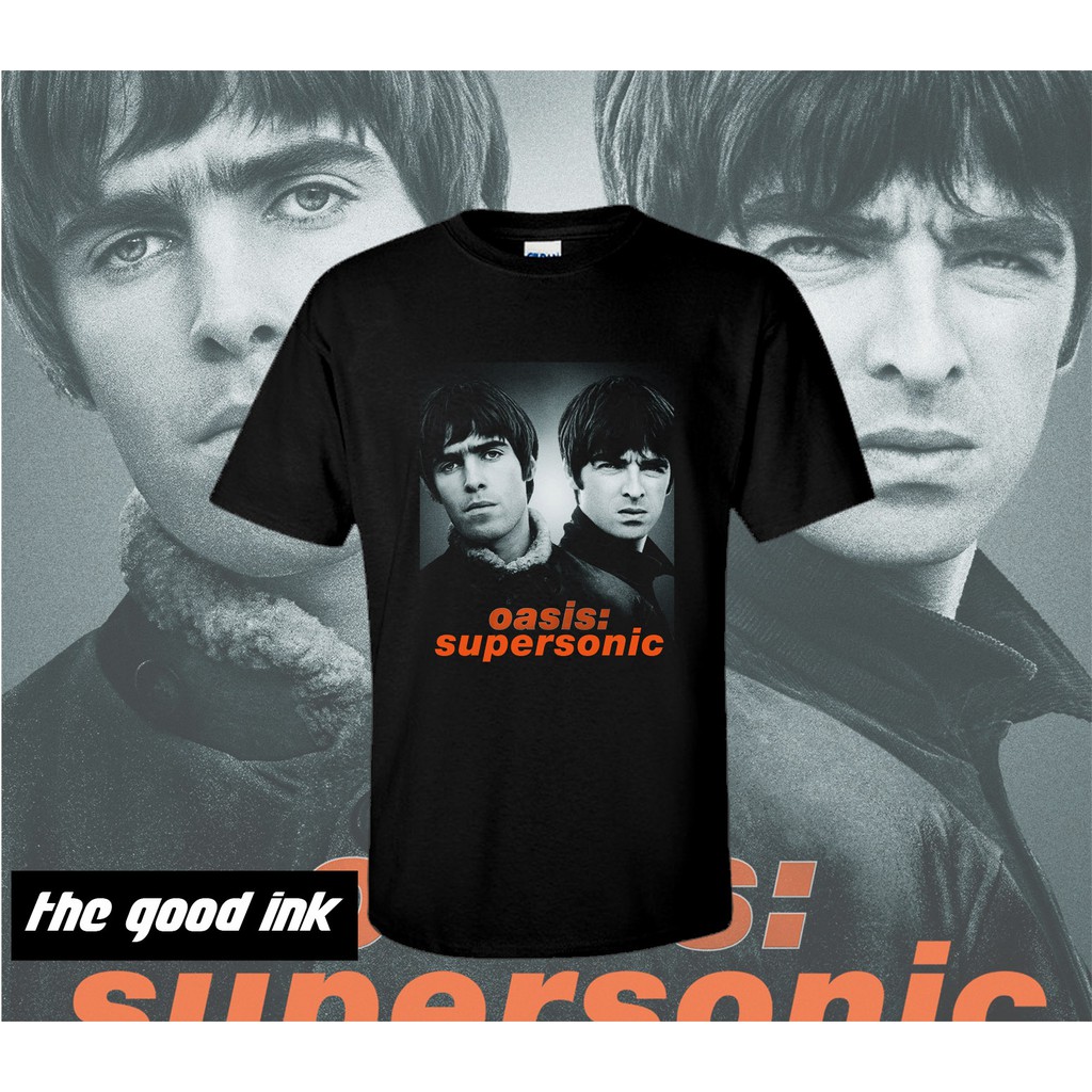 Kaos Oasis - Supersonic - Original Gildan T-shirt