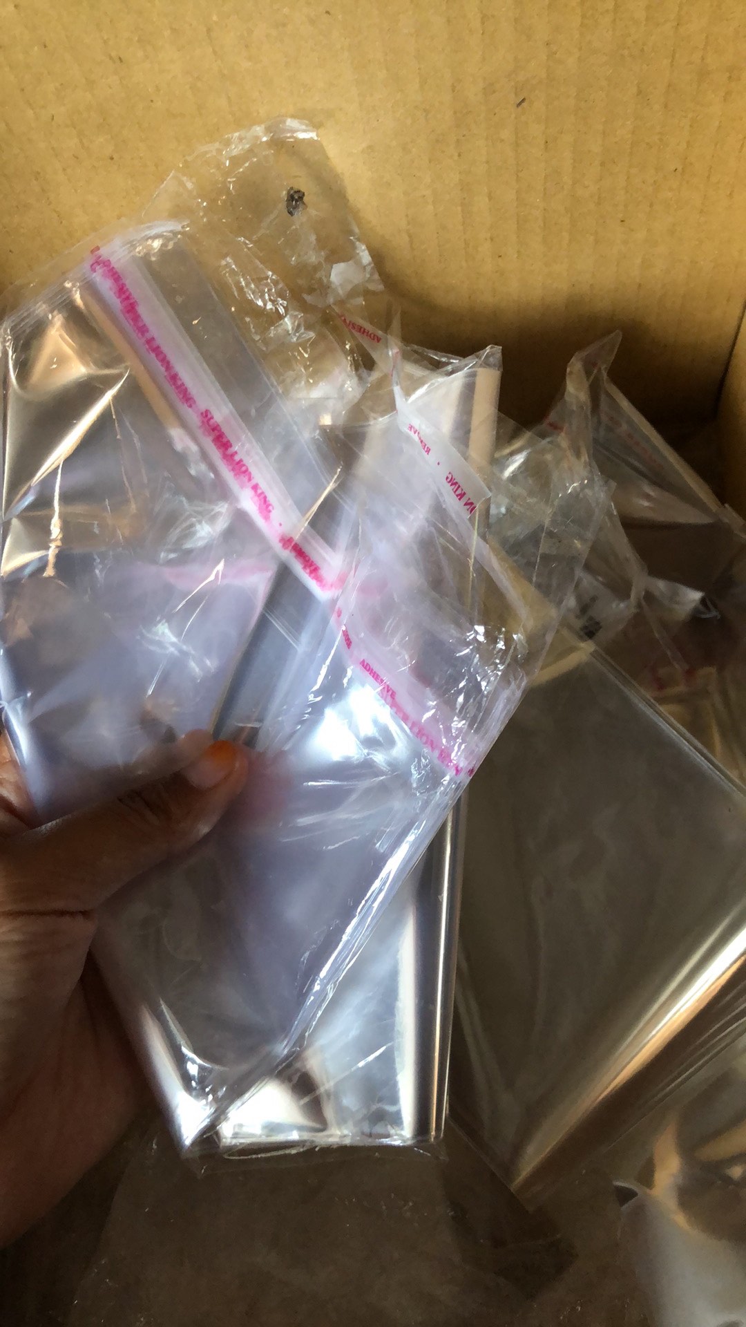 Plastik Opp Seal Panjang 24cm / Plastik Undangan Isi 100pcs