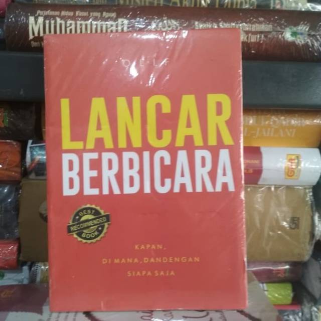 

Buku Novel Lancar Berbicara Penulis : Kholifatul Adha