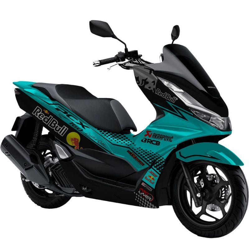 stiker full body honda pcx 160 full body stiker variasi decal pcx