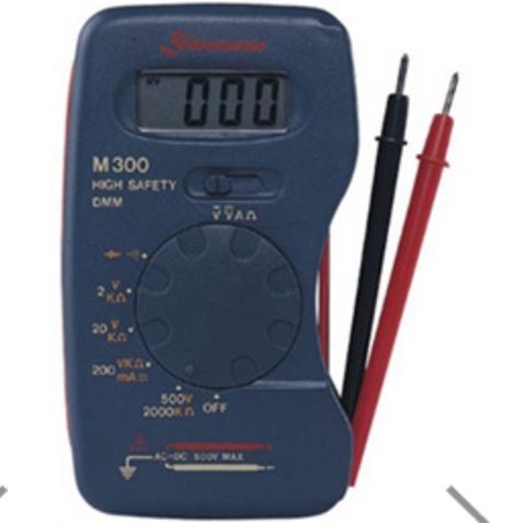 Pocket-Size Digital Multimeter - M300 - Black