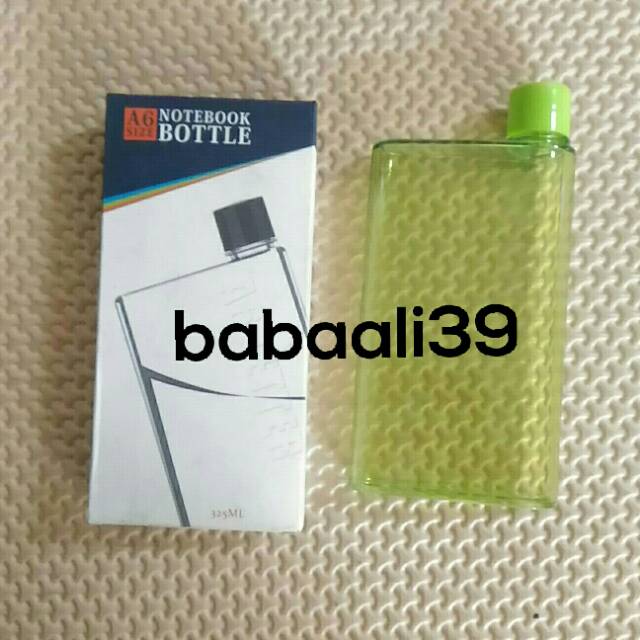 

Notebook Bottle A6 325ml ( Warna Random )