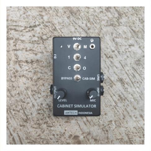 Cabsim / Cabinet Simulator Amtech Alat Direct Gitar Ke Mixer Simulasi