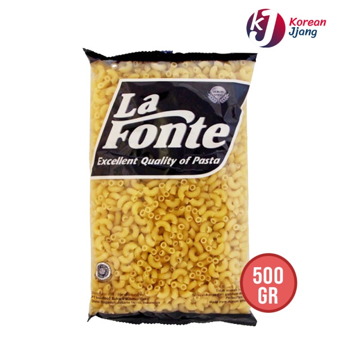 

Pasta-Aneka- La Fonte Macaroni Pasta Chiferi Rigati (206) 500 Gram - Pasta Makaroni -Aneka-Pasta.