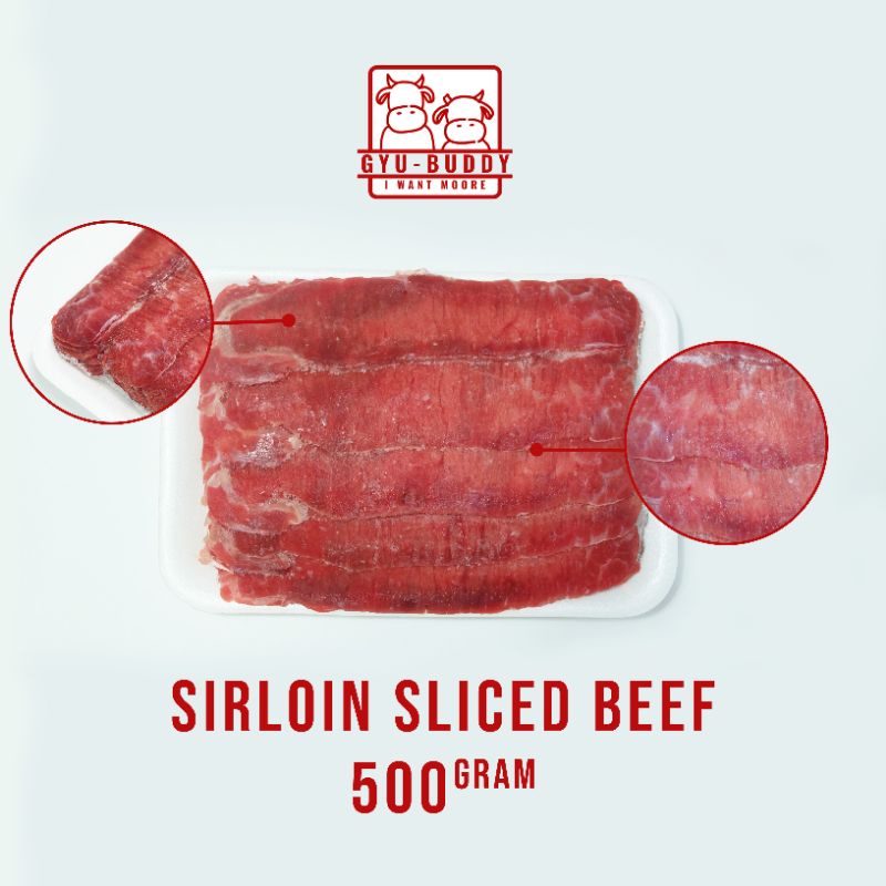 

Sirloin Sliced Beef 500gr