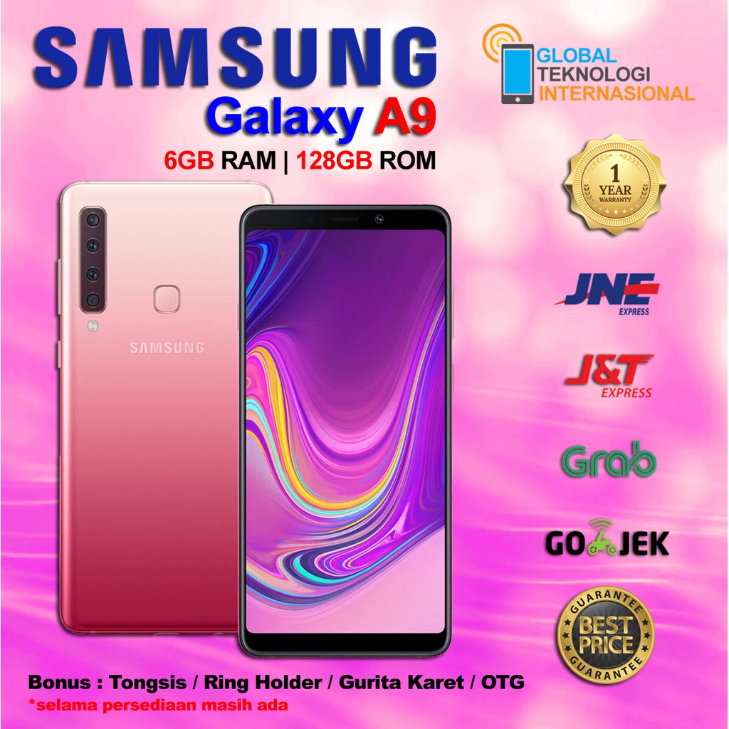 Samsung Galaxy A9 2018 - RAM 6GB ROM 128GB - Garansi Resmi SEIN
