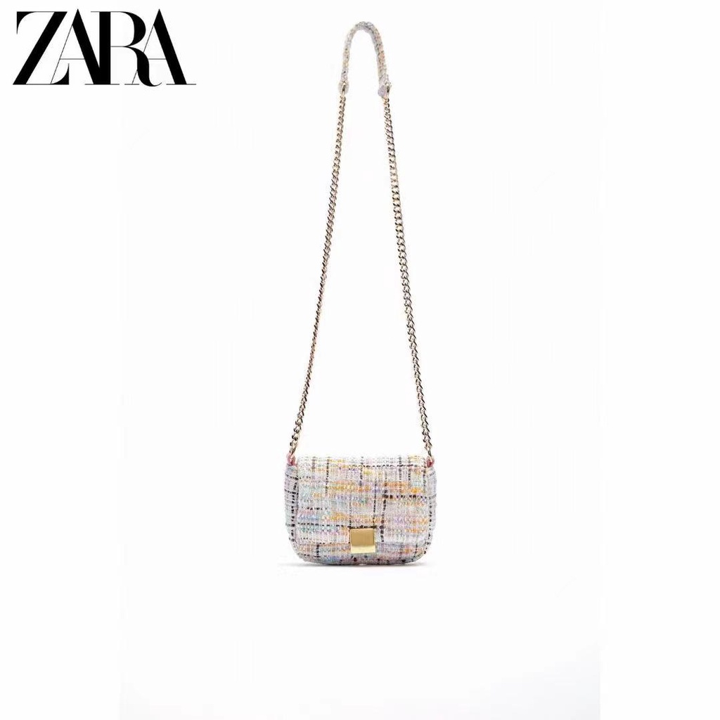 TAS WANITA SLING BAG ZARA4 MINI KAIN / TAS SELEMPANG MINI KAIN TERBARU / TAS MODERN KUALITAS IMPORT !! #3513