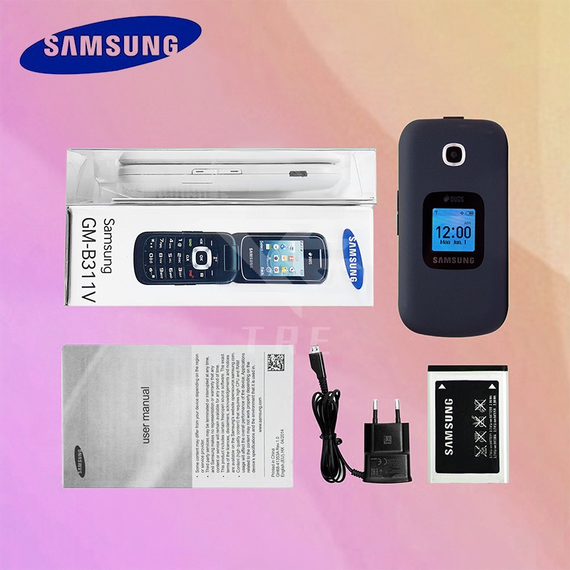 TRE HP SAMSUNG LIPAT GM-B311V DUAL SIM HP SAMSUNG Flipq