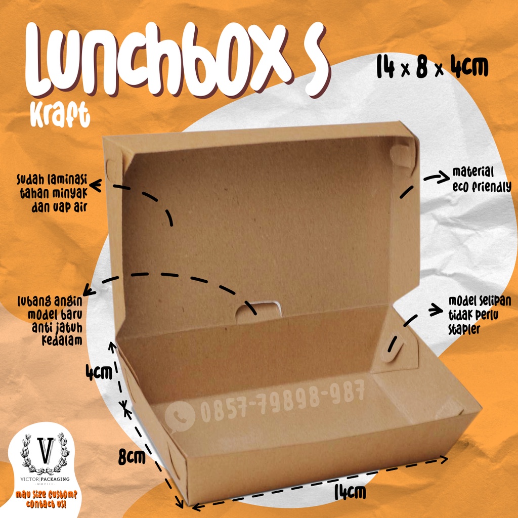 

Lunchbox Kraft S Grosir