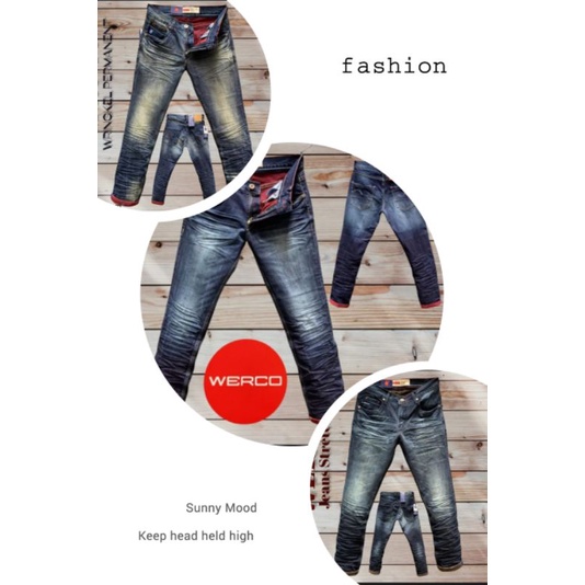Celana Jeans Pria / Celana jeans Pria Original WERCO / Celana jeans Import
