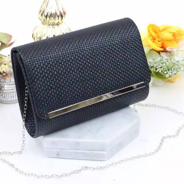 tas pesta anyaman tekstur bottega kulit clutch cewe bag basic croco sweet seventeen nikah akad
