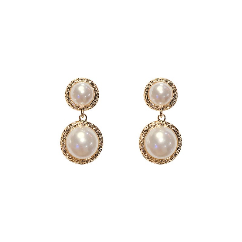 Candy Jewelry Fashion Pearl Earring S925 Earrings Rhinestone Ear Studs for Women