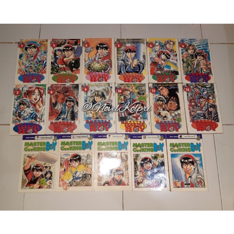 Komik The Real Master Cooking Boy 1-12 + Master Cooking Boy 1-5 Tamat