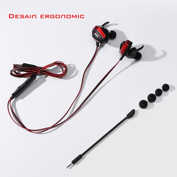 Headset Gaming Dual Microphone Virtual Stereo In-Ear - Gamen GE100