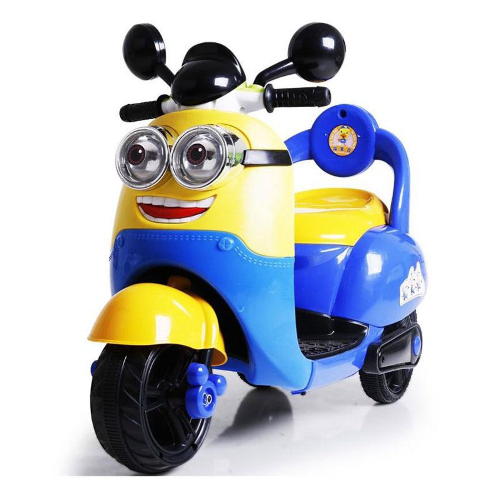 Dijual Pliko PK 5700N Scoopy Minion Remote Mainan Motor Aki   Mainan Anak Diskon