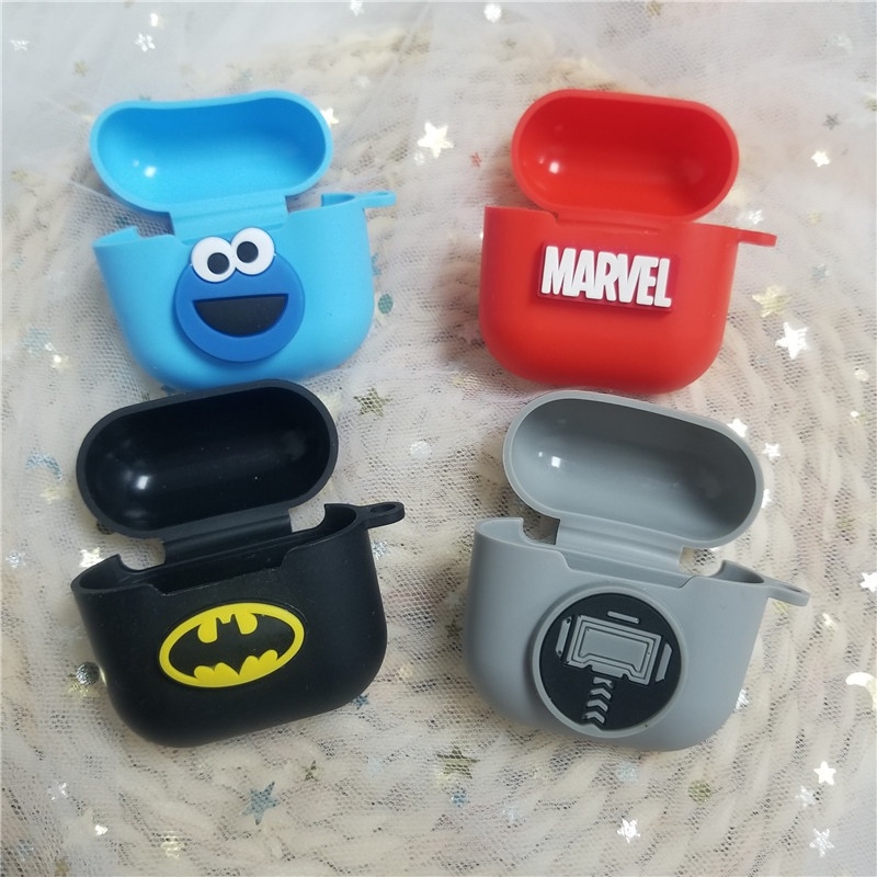 Casing Kartun Kompatibel Untuk AirPods Pro4 TWS InPods Pro4 Casing Pelindung