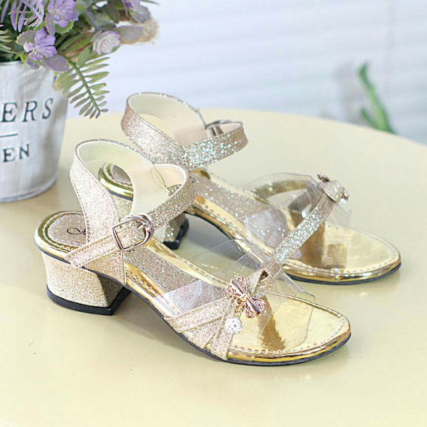 Sepatu Tali Chunky Heels Jelly Pita Anak Perempuan  Viyoy Sandal Anak Hak Tinggi Terbaru Monika-01