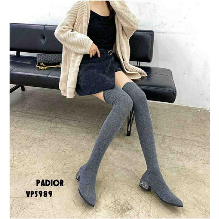 Boots winter overknee elastic PADIOR SHOES heels diamond VP5989