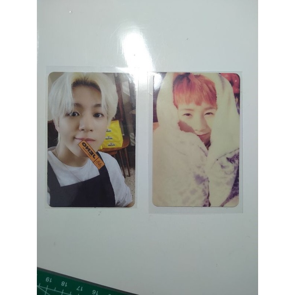 photocard pc jeno cafe renjun mfal selimut my first and last selimutan nct dream