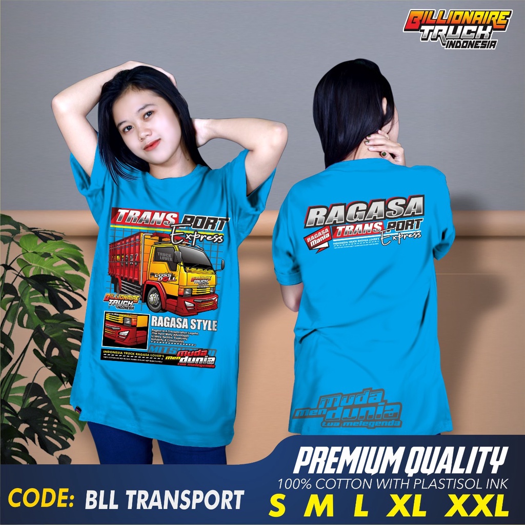 Kaos truck Ragasa Baju truk Canter Mania Driver Muda Kaos truk Transport baju truck dewasa dan anak-