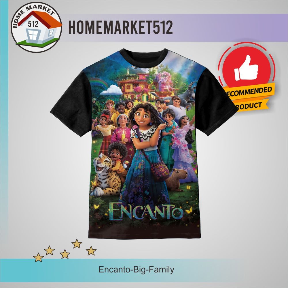 Kaos Pria Encanto Big Family Kaos Pria Wanita Dewasa Big Size | HOMEMARKET512