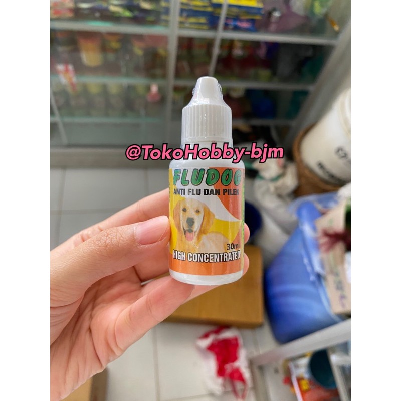 flu dog - obat flu dan pilek anjing - anti flu pilek anjing - obat sakit anjing fludog